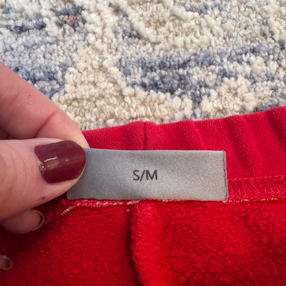 Parke Valentine’s Day Sweatpants – Red – Size S – Sold Out - Picture 4 of 5
